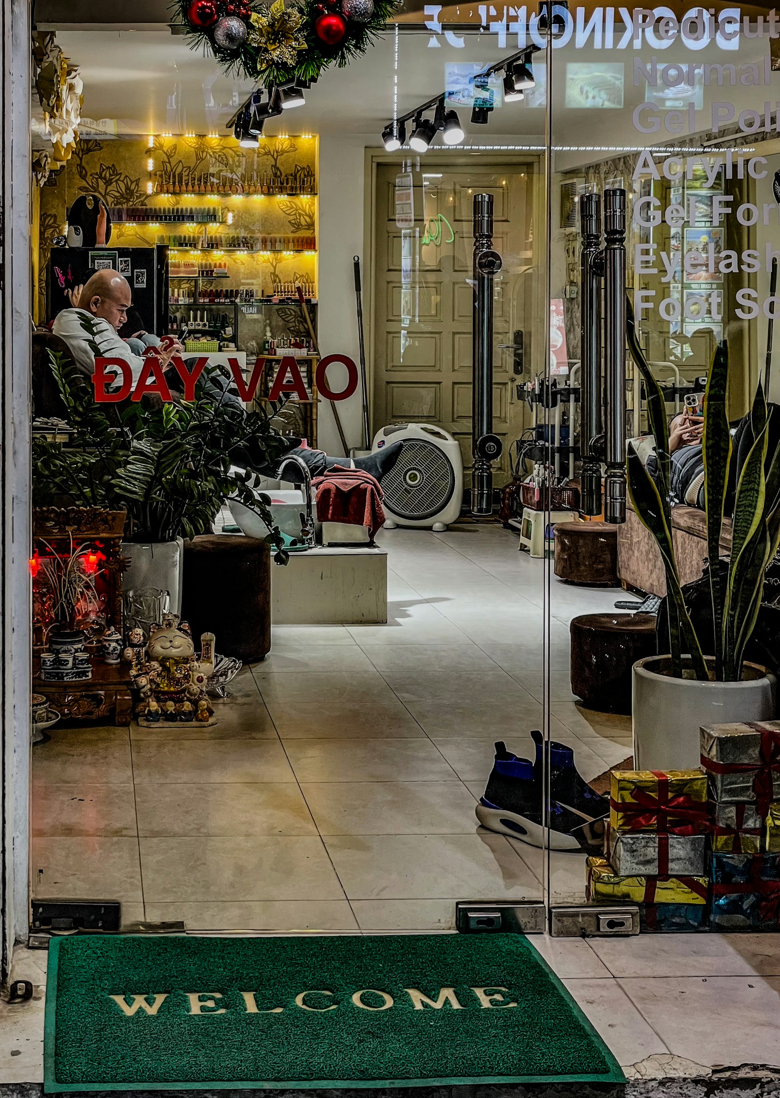 Interior elegante del salon AURA